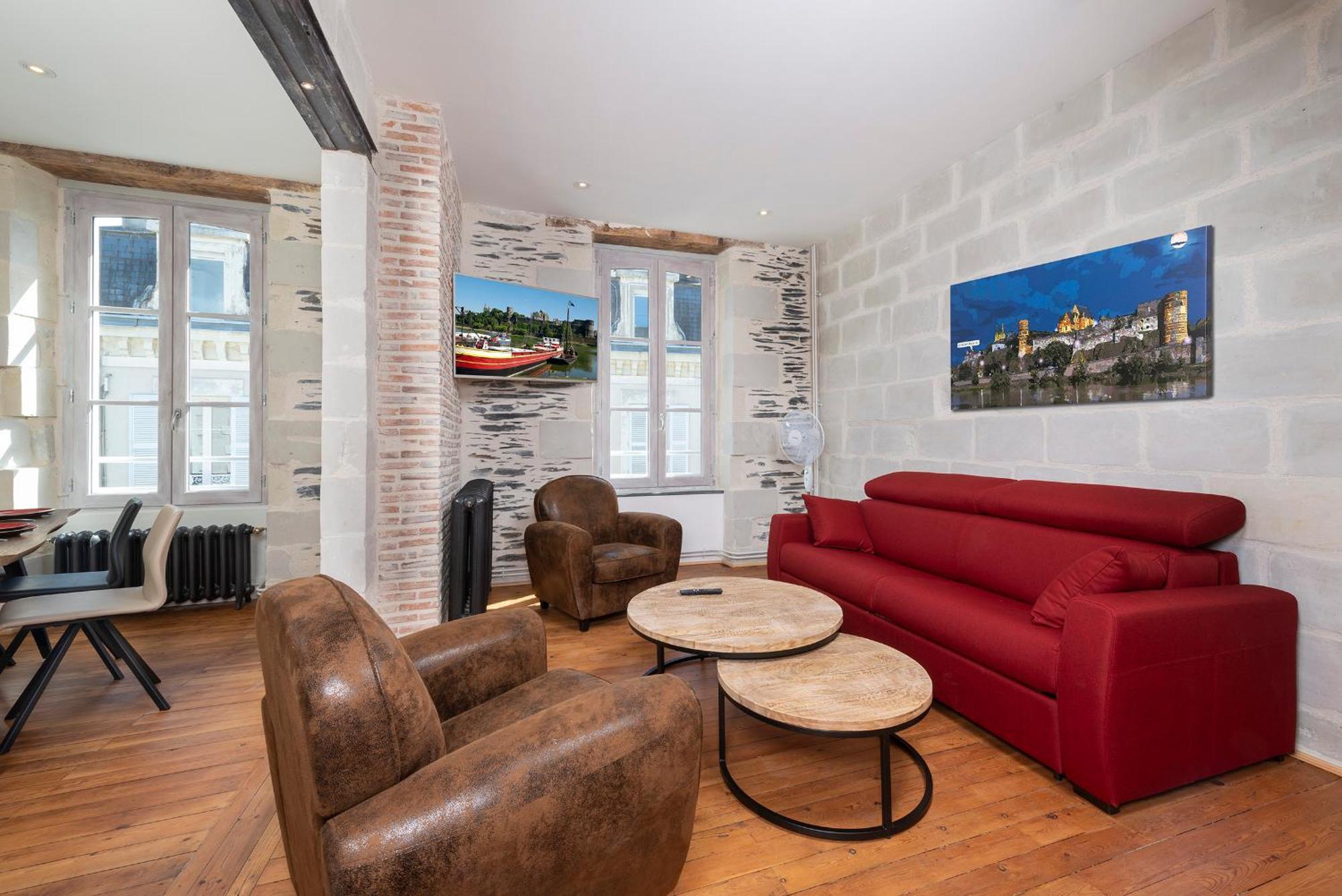 Hyper Centre 16 Rue Valdemaine Apartment Angers Phòng bức ảnh