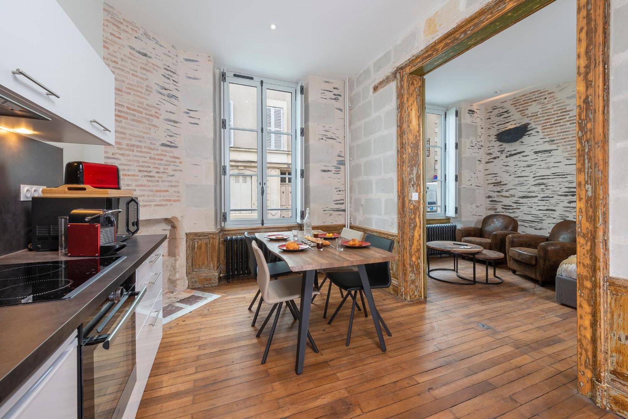 Hyper Centre 16 Rue Valdemaine Apartment Angers Phòng bức ảnh
